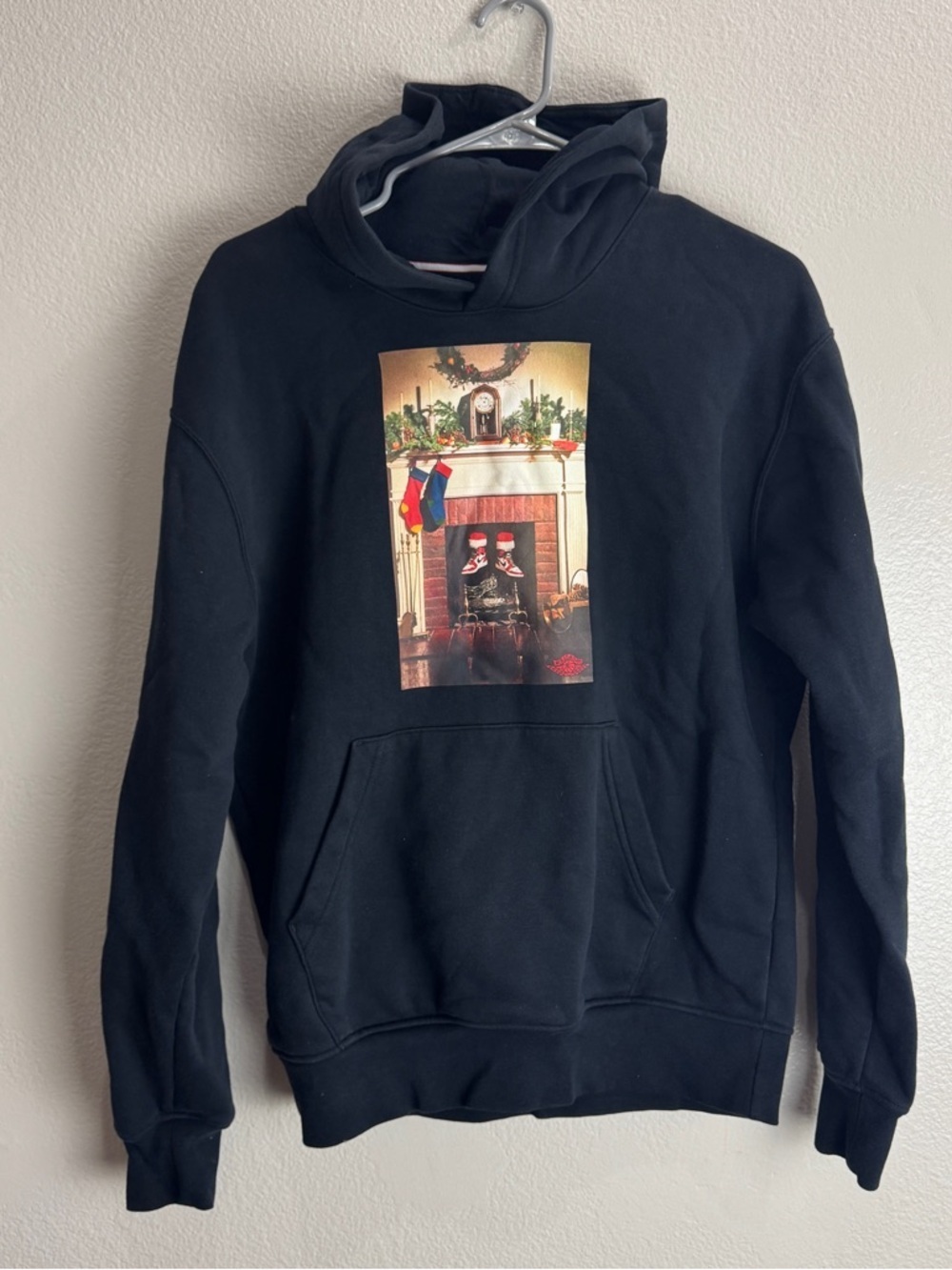 Jordan Christmas Chicago 1s Hoodie Jacket Size Small